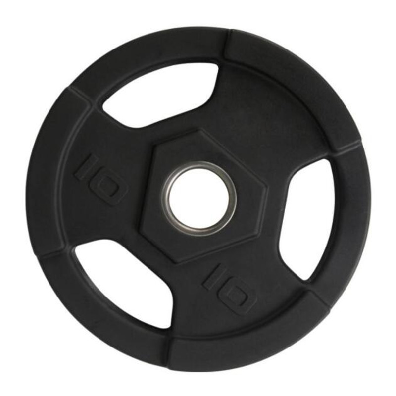CPU Profession Weight Plates With Handle/ Weight Lifting Barbell Urethane Plate Gym PU Weight Plates